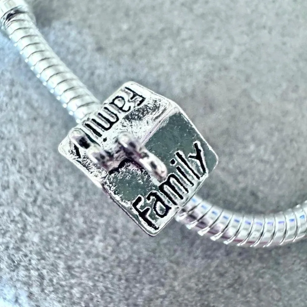Silver Family House Charm fits PANDORA